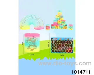 36pcs rainbow spring in box