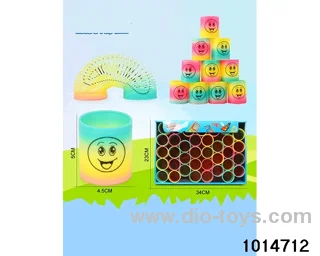 36pcs rainbow spring in box