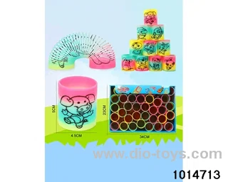 36pcs rainbow spring in box