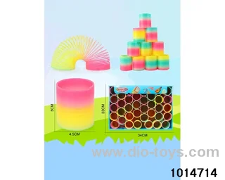 36pcs rainbow spring in box