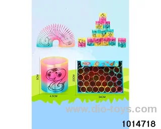 36pcs rainbow spring in box