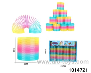 12pcs rainbow spring in box