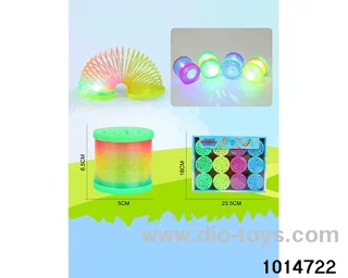 12pcs rainbow spring in box
