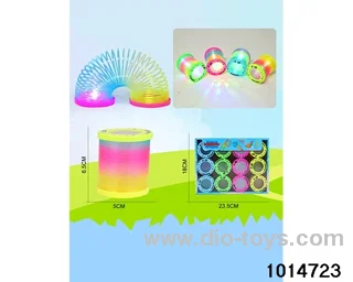 12pcs rainbow spring in box