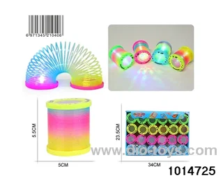 24pcs rainbow spring in box