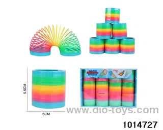 12pcs rainbow spring in box