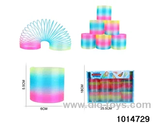 12pcs rainbow spring in box