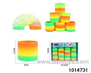 12pcs rainbow spring in box