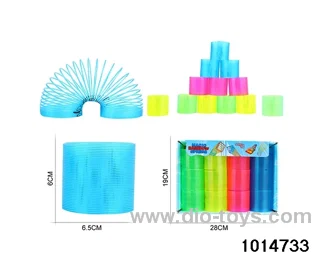 12pcs rainbow spring in box