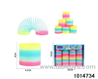 12pcs rainbow spring in box