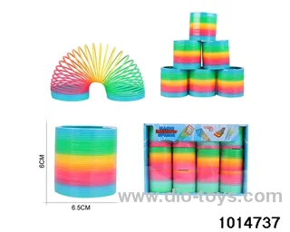 12pcs rainbow spring in box