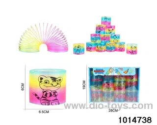 12pcs rainbow spring in box