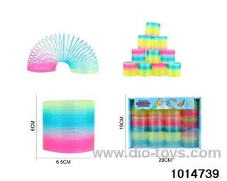 12pcs rainbow spring in box