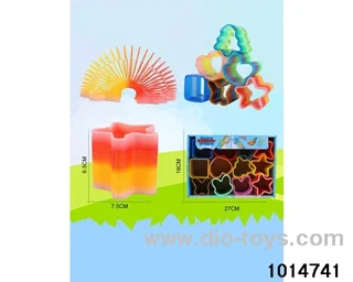12pcs rainbow spring in box