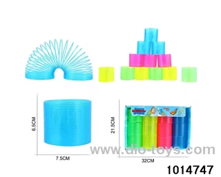 12pcs rainbow spring in box
