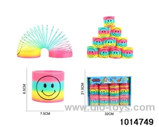 12pcs rainbow spring in box