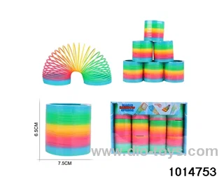 12pcs rainbow spring in box