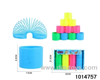 12pcs rainbow spring in box