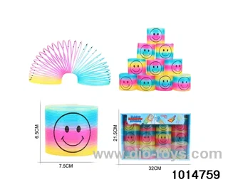 12pcs rainbow spring in box