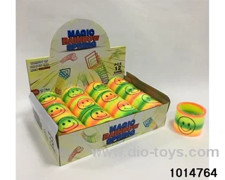 12pcs rainbow spring in display box