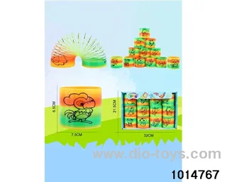 12pcs rainbow spring in box