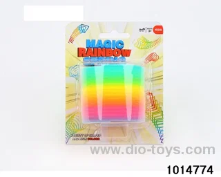 rainbow spring in Blister card