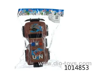 pull string car in opp bag