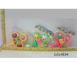 Rattles  3 color mixed loading  in  opp bag