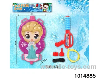 Backpack water gun in PP bag with header