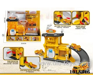 parking lot in Display box