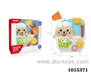 play water toys in Window box