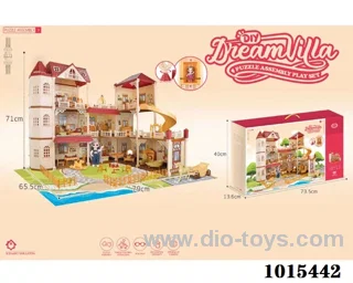 dream house set in  Hand box