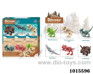 dinosaur  6sets mixed loading  in Display box