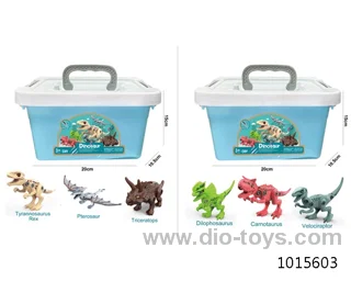 dinosaur 3 sets mixed loading in Barrel