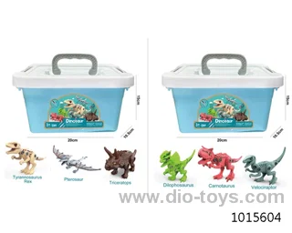 dinosaur 3 sets mixed loading in Barrel