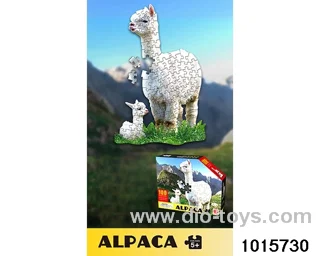 100pcs Puzzles in color box
