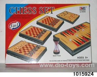4 in 1 Chess (large) in color box
