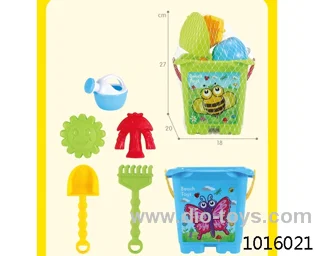 6pcs beach toys in  Net bag