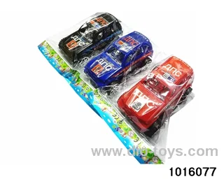 Inertia car in opp bag