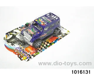 Wire-controlled vehicles in Blister card