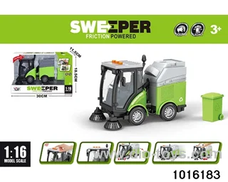 1:16 Sweeper (green) in display box