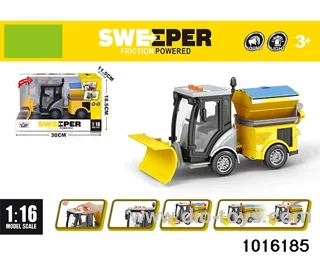 1:16 Snow pushers (yellow) in display box
