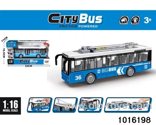 1:16 City tram tour bus in display box