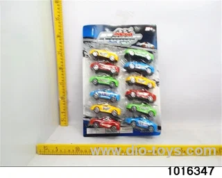 pull back car in Blister card