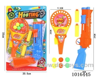 Ping-pong gun set in Blister card
