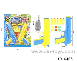 Ping-pong gun set in Blister card