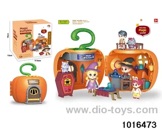 Music Magic Pumpkin House in color box