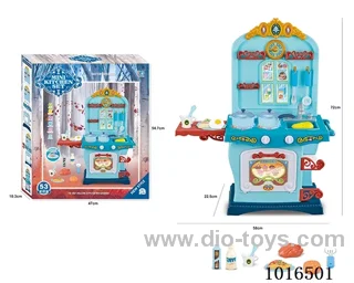kitchen set with light &music not include in Color box