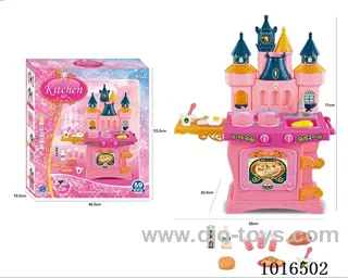 kitchen set with light &music not include in Color box