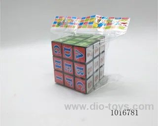 6.8cm cube in opp bag